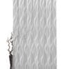 Jacquard Gardine mit Kräuselband - Wellenmuster