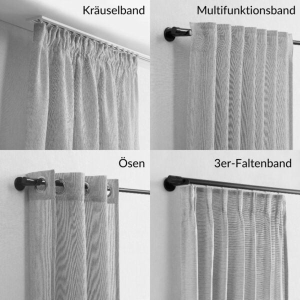 Verdunkelungsvorhang - Unifarben – Bild 2