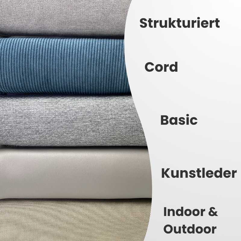 Polster nach Maß - Rechteck mit zwei Eckausschnitten – Bild 3