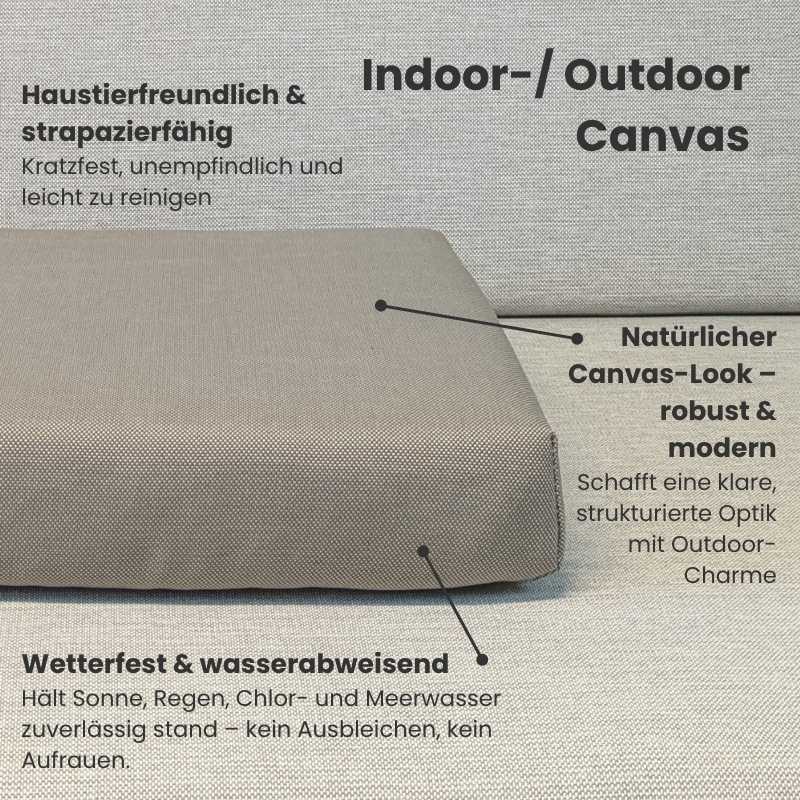 Polster nach Maß - Rechteck mit zwei Eckausschnitten – Bild 8