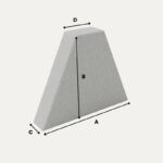 Polster nach Maß - Trapez