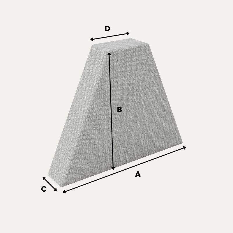 Polster nach Maß - Trapez