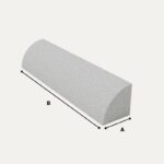 Polster nach Maß - Viertelkreis