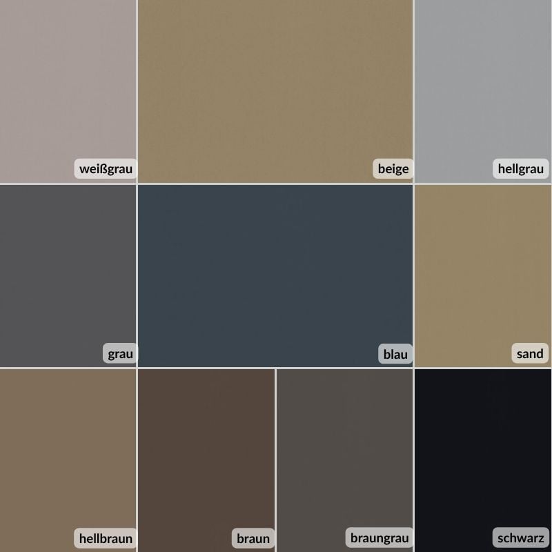 Verdunkelnder Brandschutzvorhang (B1) - Unifarben – Bild 2