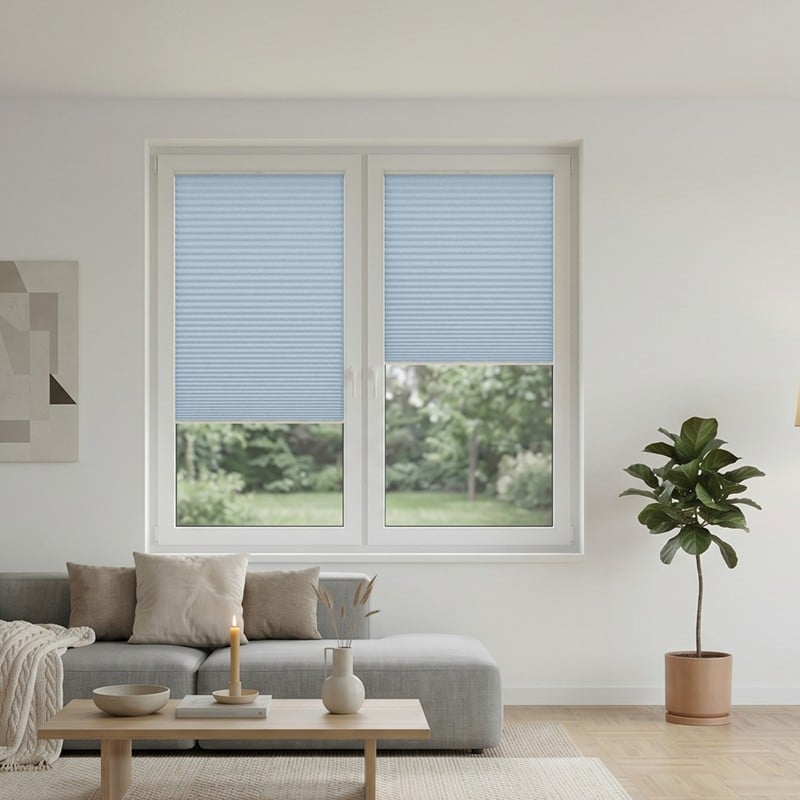 Wabenplissee der Comfort Line am Fenster